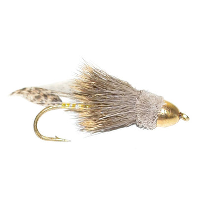 Trout & Bass Cone Head Muddler Fly - 3 Pack, Size 4 - Korvel