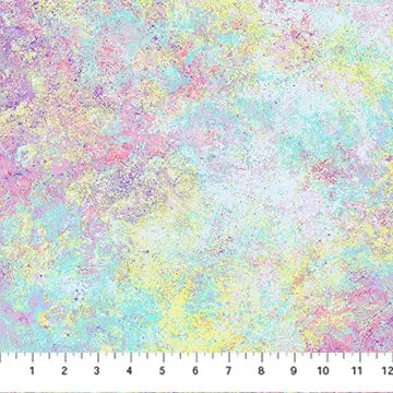 Tela de algodón Wideback Stonehenge Multi Pastel por yarda