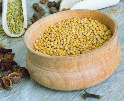 Whole Mustard Seeds - Flavorful Spice for Culinary Delights - Korvel
