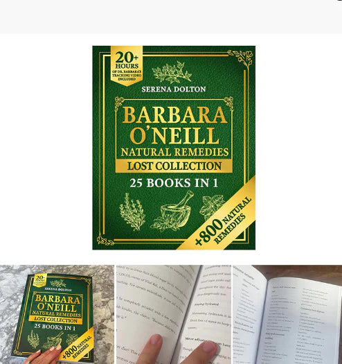 Colección de Libros de Remedios Naturales de Barbara O'Neill