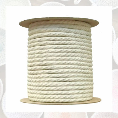 Natural Cotton Rope Mini Spool - 125ft