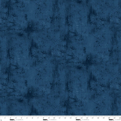 Navy Surface Design Funny Girl Cotton Fabric - 44"/45"