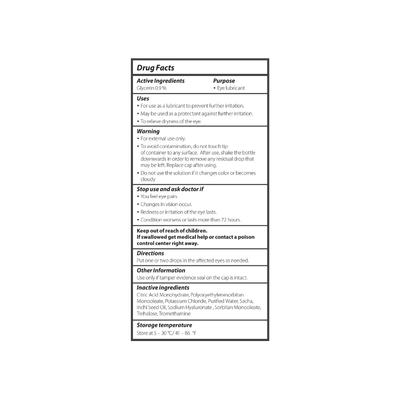 Optase MGD Advanced Dry Eye Drops - Preservative-Free 0.33 Oz