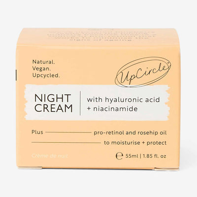 Night Cream with Hyaluronic Acid + Niacinamide - Korvel