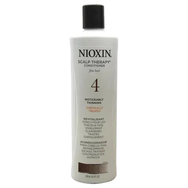 Limpiador Nioxin Sistema 4 para Cabello Fino y Tratado Químicamente - 16.9 Oz