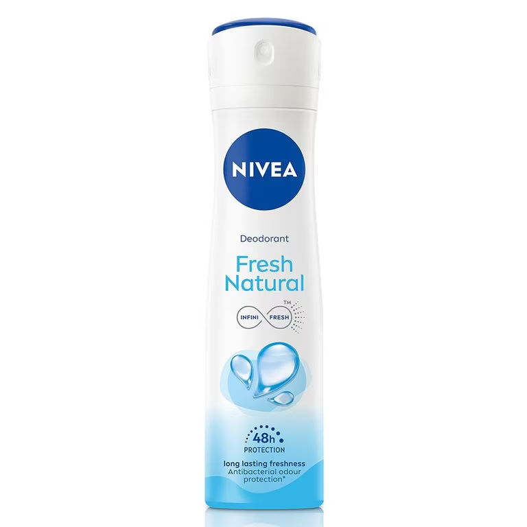 Spray Déodorant NIVEA Fresh Natural avec Extraits Marins - 150ml