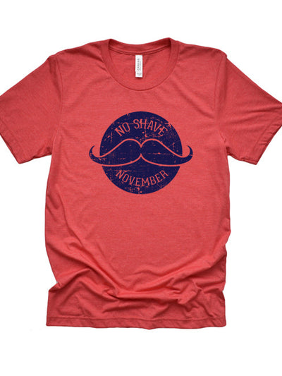 No Shave November T-Shirt - Premium Comfort