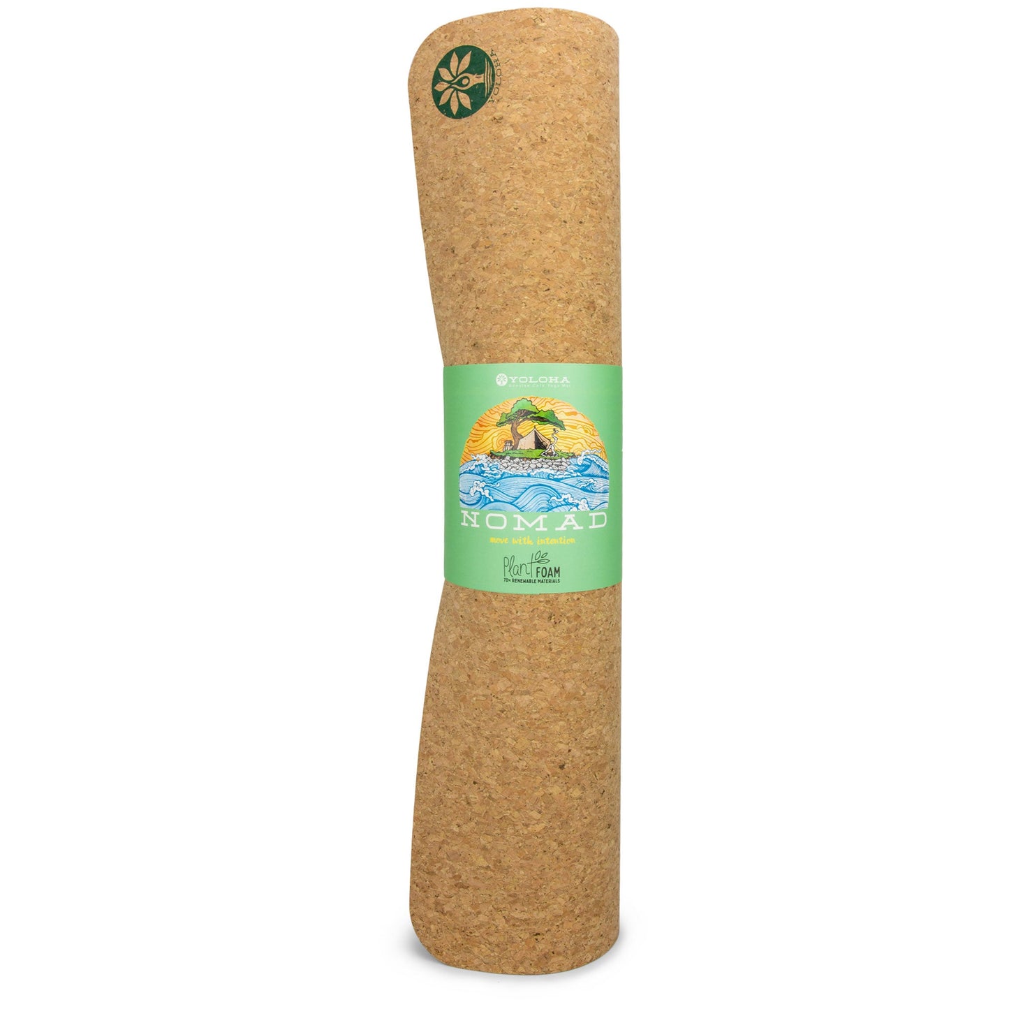 Eco-Friendly Nomad Cork Yoga Mat for Every Adventure - Korvel
