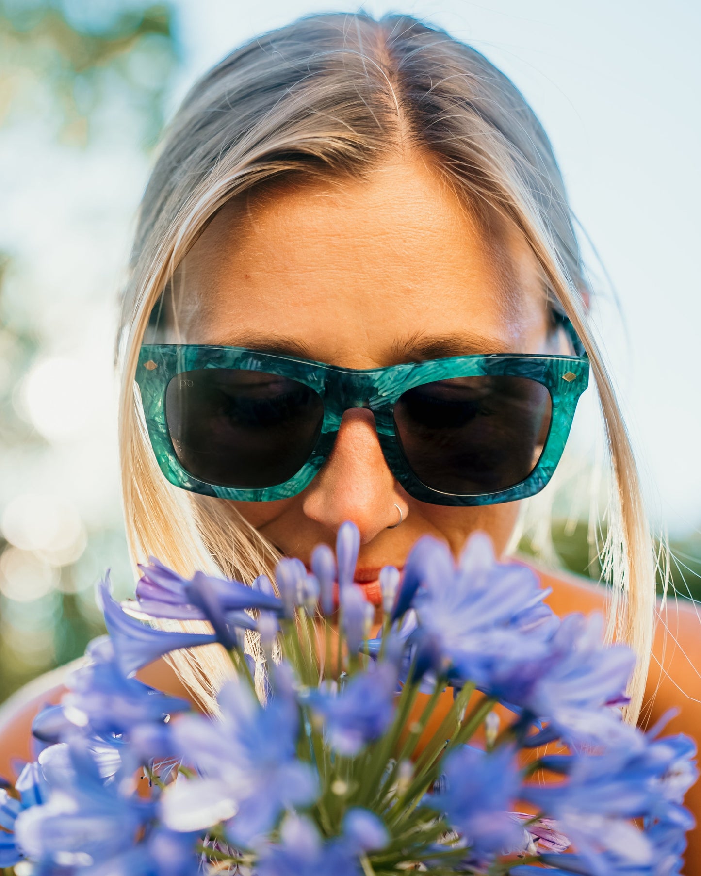 Devlin Oversized Sunglasses - Eco-Friendly Fashion
