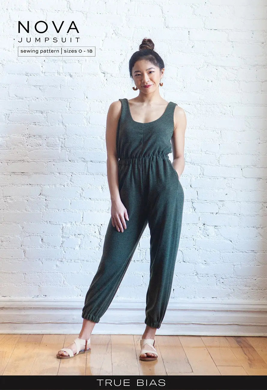 Nova 0-18 Knit Jumpsuit Sewing Pattern