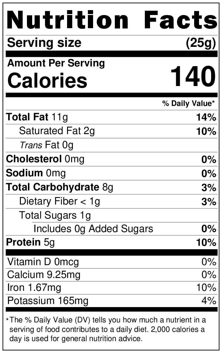 Noix de cajou entières biologiques (320 unités) - Superaliment riche en nutriments