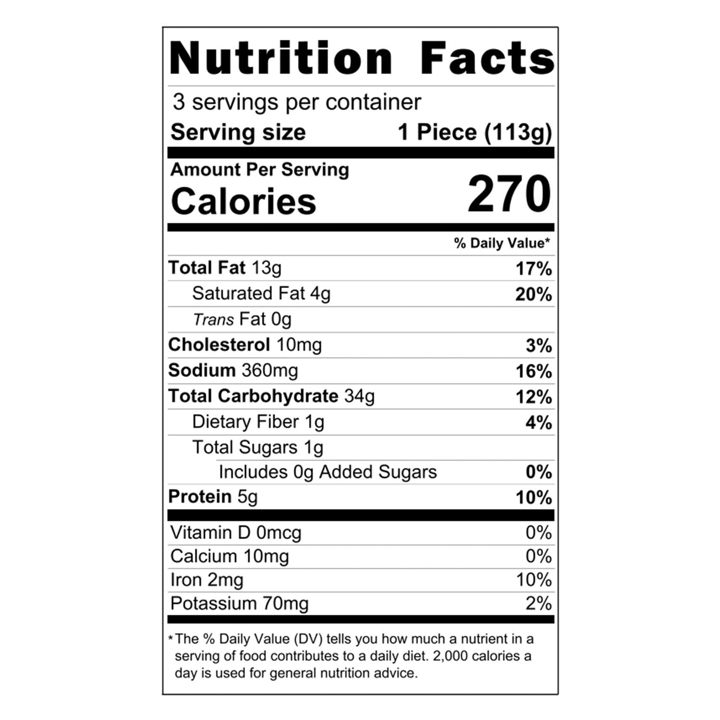 Moda Gozleme Potato – Stuffed Flatbread, 2 pcs (15.5 oz / 440 g)