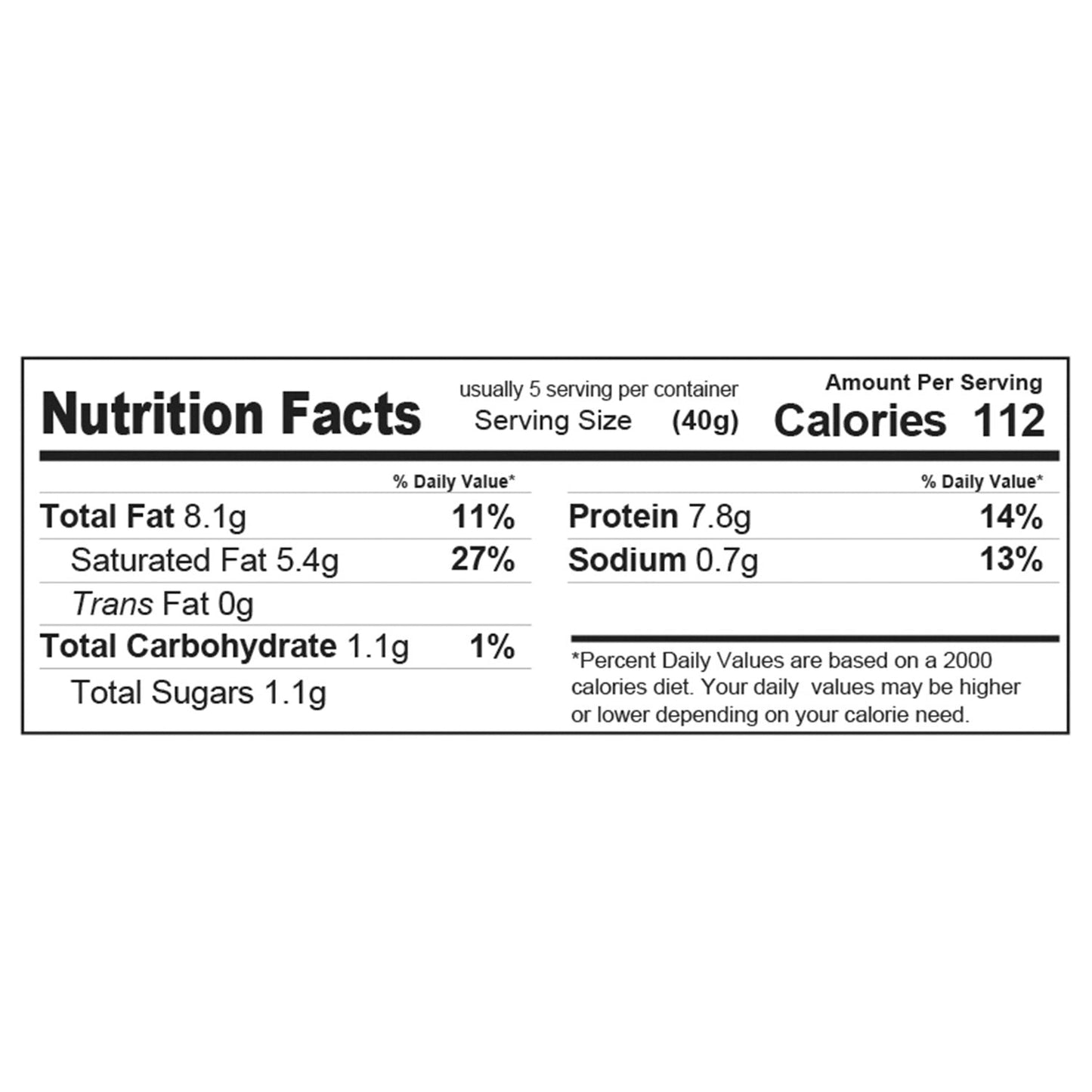 Queso en tiras Moda – 200 g (7 oz)