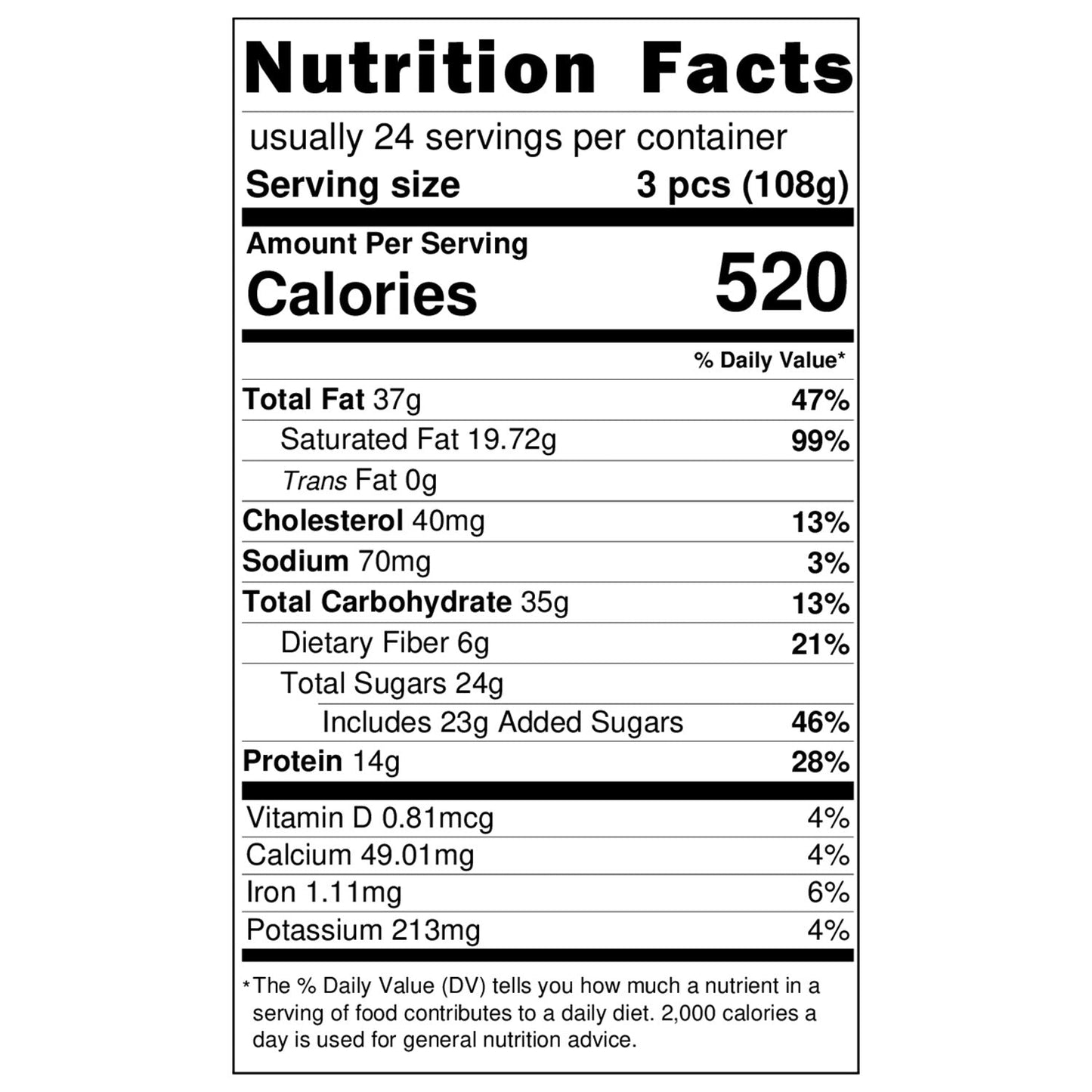 Moda Baklava – Doble Pistacho, Paquete para Fiestas, 36 piezas, 3 lbs (1350 g)