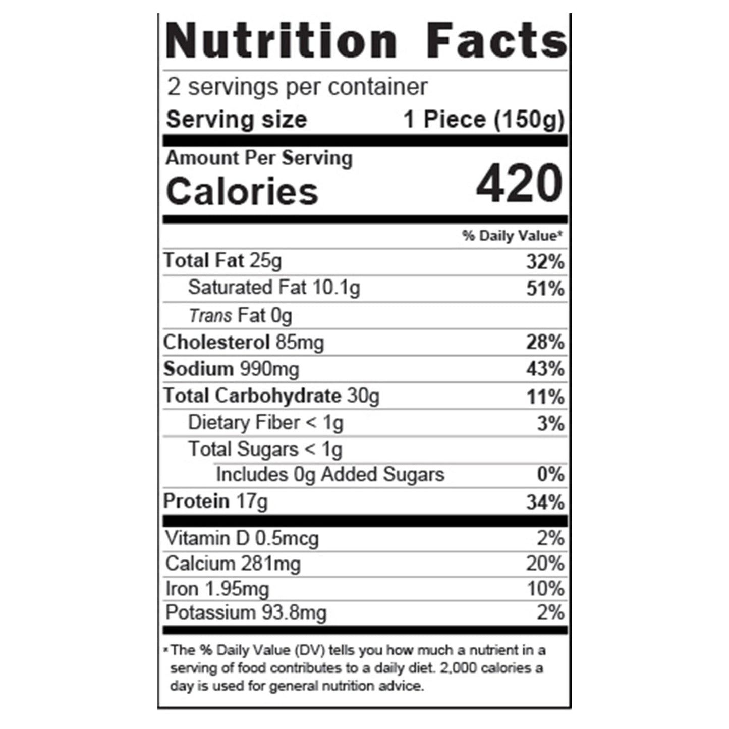 Pastel de queso Moda – 300 g (10,6 oz)