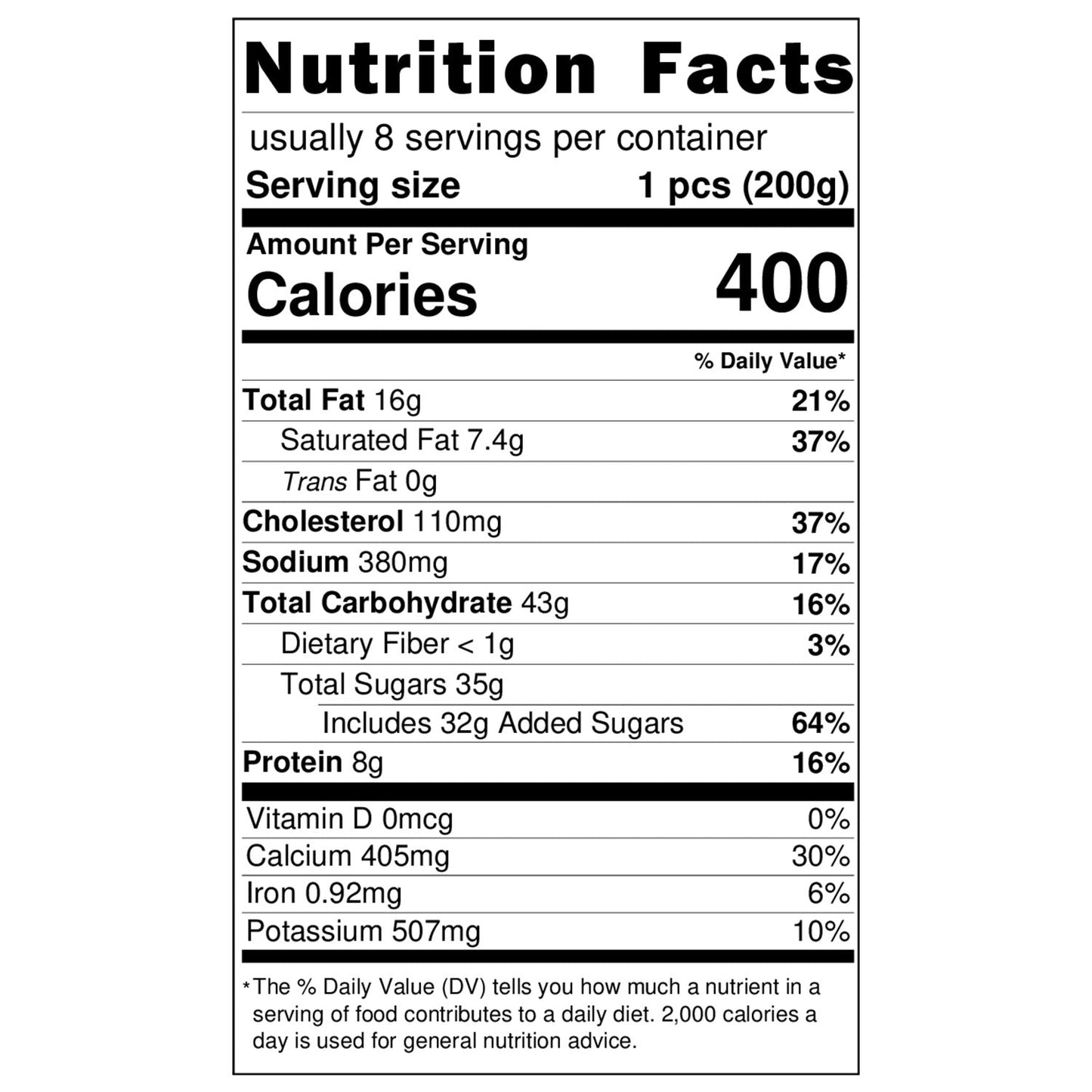 Moda Milky Cake – Coffee Flavor, Party Pack 3.5 lbs (1,580 g)