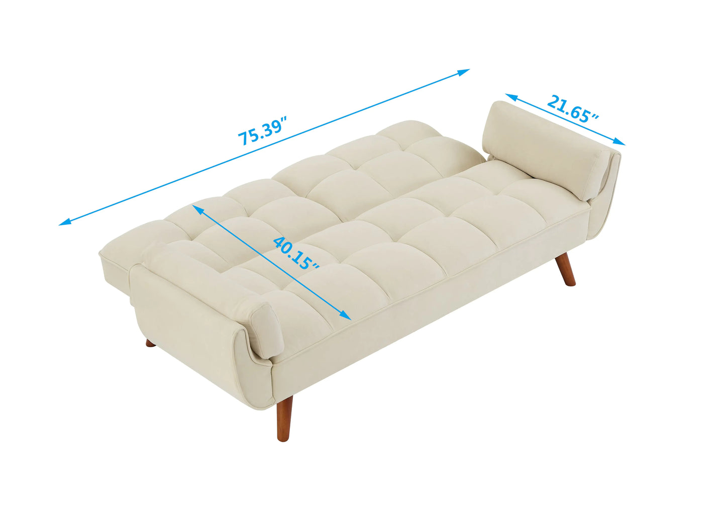 Sofá Beige 2064 - Conforte Elegante para Su Espacio Vital