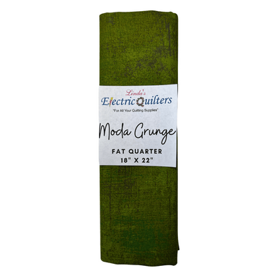Fat Quarter de Moda Grunge 345 Olive Branch - Tela de Algodón Premium