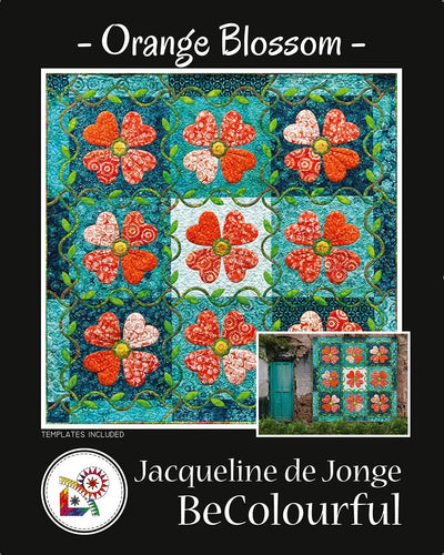 Patrón de Costura para Colgante de Pared de Flor de Naranjo