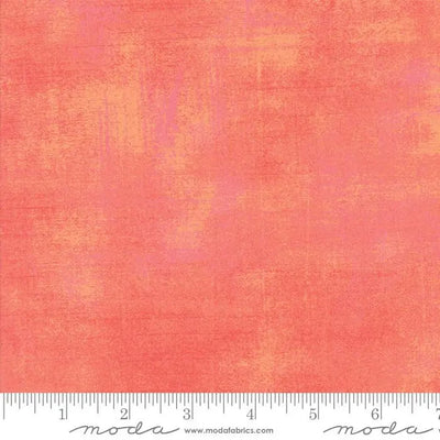 Tela de Grunge Básicos Naranja Papaya Punch - 44"/45" por Yarda