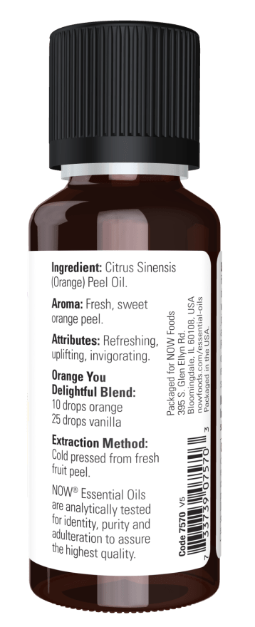 Pure Orange Essential Oil - Refreshing Aroma