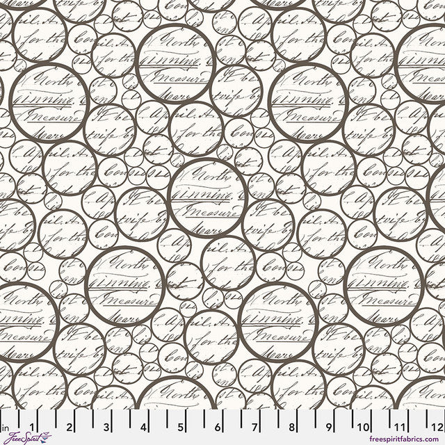 Orbit Paper Stamped Cotton Fabric - 44"/45" Per Yard