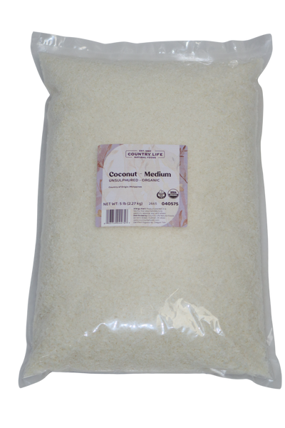 Medium Coconut Flakes - Unsweetened Delight