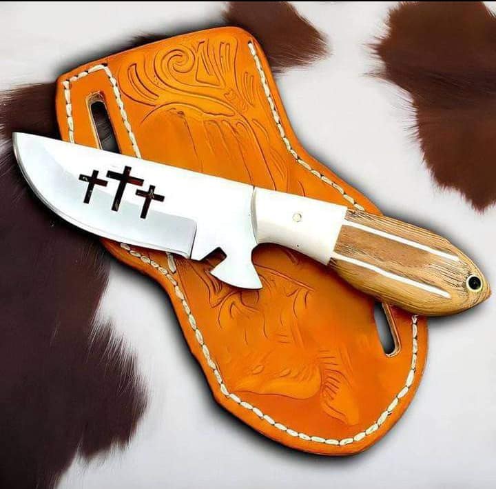 Custom Handmade Cowboy Bull Cutter Knife – J2 Steel Precision - Korvel