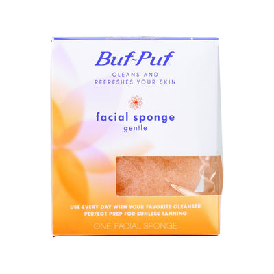 Buf-Puf Gentle Facial Sponge for Daily Cleansing & Exfoliation