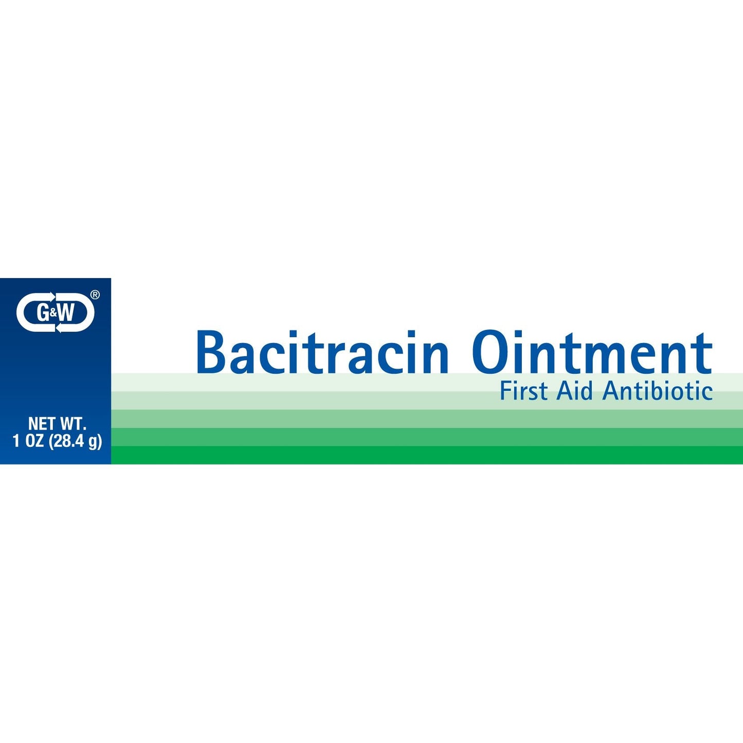 Pommade antibiotique Bacitracine pour premiers secours - Tube de 28 g