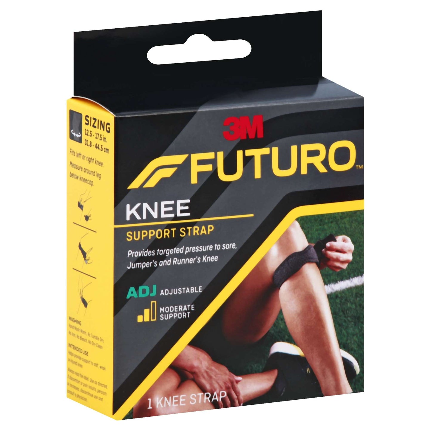 Sangle de genou ajustable Futuro Sport pour un soutien modéré