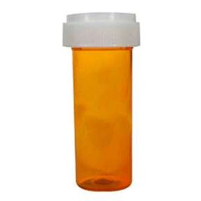 FLIP CAP AMBER RV 130 40DR Pillbox