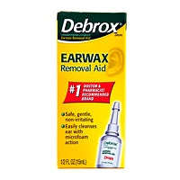 Debrox Earwax Removal Drops, 0.5 fl oz – Gentle Earwax Aid