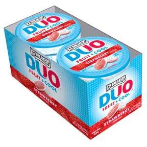 Ice Breakers Duo Strawberry Sugar-Free Mints - 8 Count Box