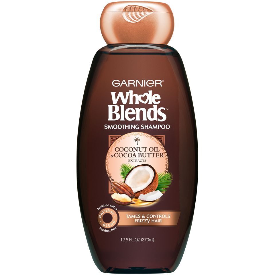 Champú Suavizante Garnier Whole Blends - Aceite de Coco y Manteca de Cacao