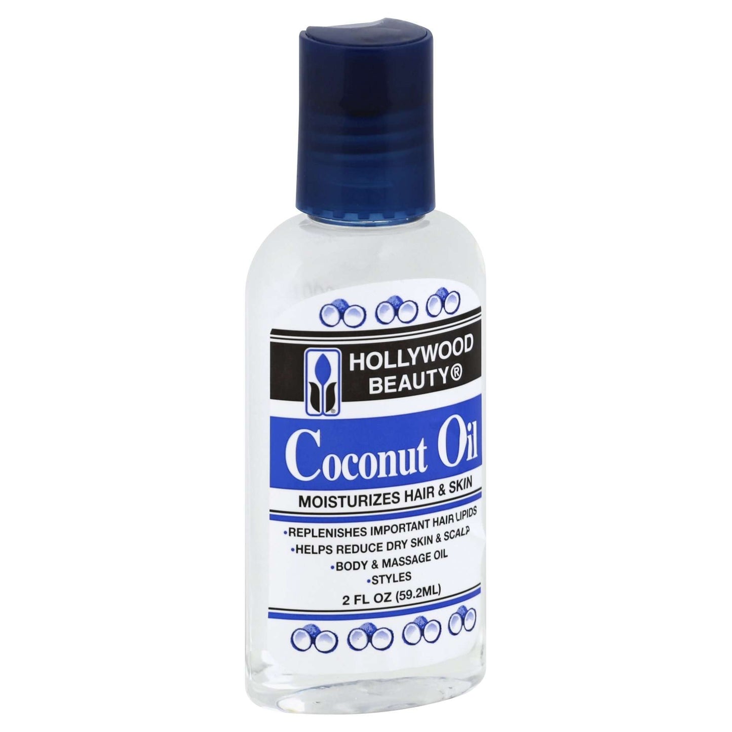 Hollywood Beauty Aceite de Coco 2 Fl Oz