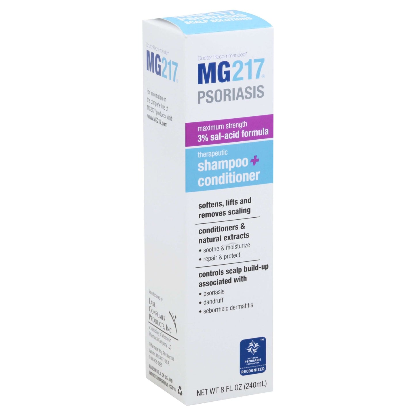 Mg217 Therapeutic Shampoo and Conditioner Set, 8fl Oz