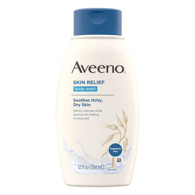 Aveeno Skin Relief Gel Douche Sans Parfum pour Peau Sensible - 12 fl. oz