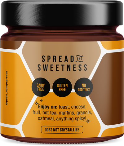 Original Creamed Honey Spread with Organic Cacao - Korvel