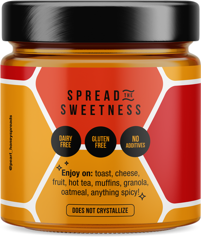 Spicy Creamed Honey – Sweet Heat Gourmet Honey Spread - Korvel