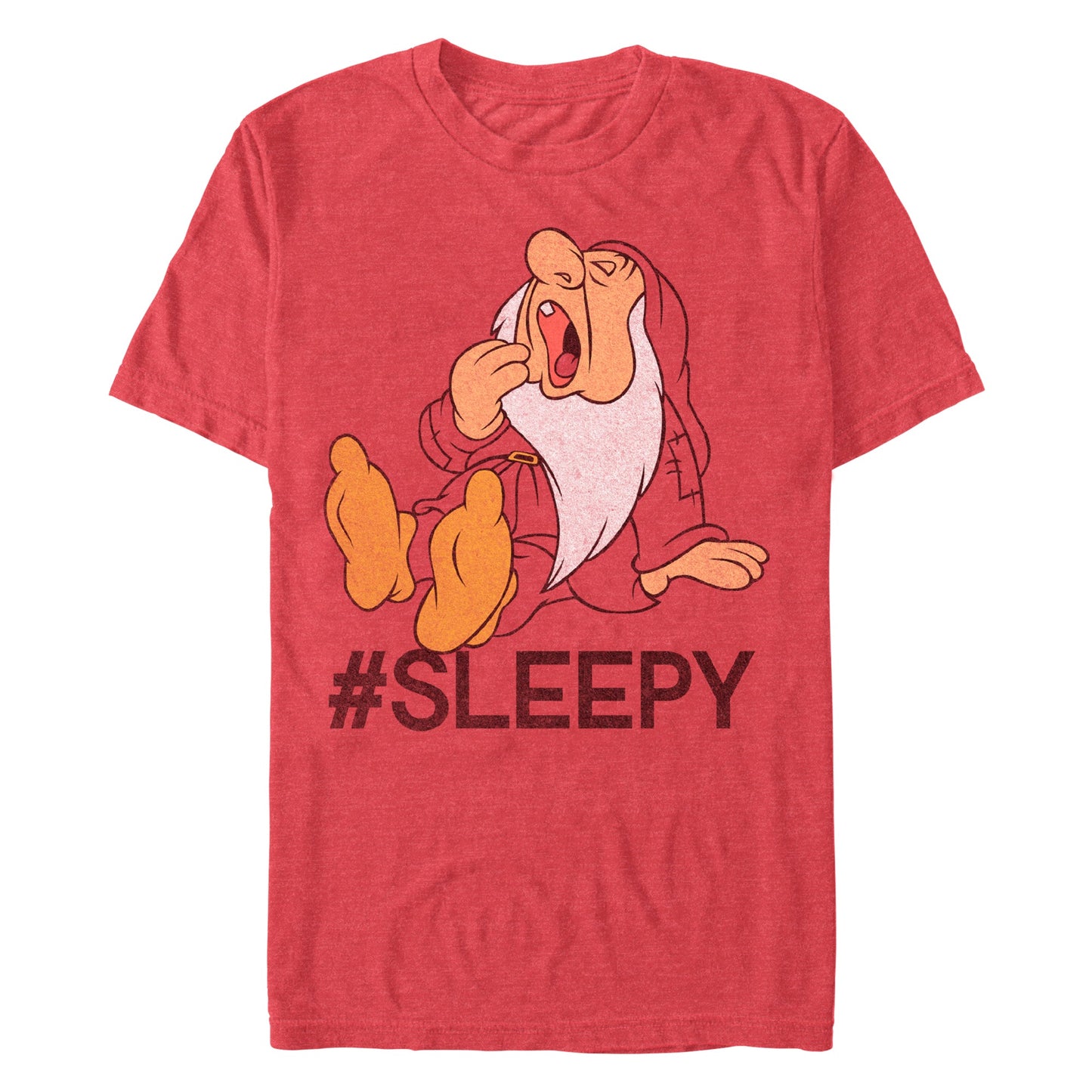 T-shirt Disney Hashtag Sleepy pour homme