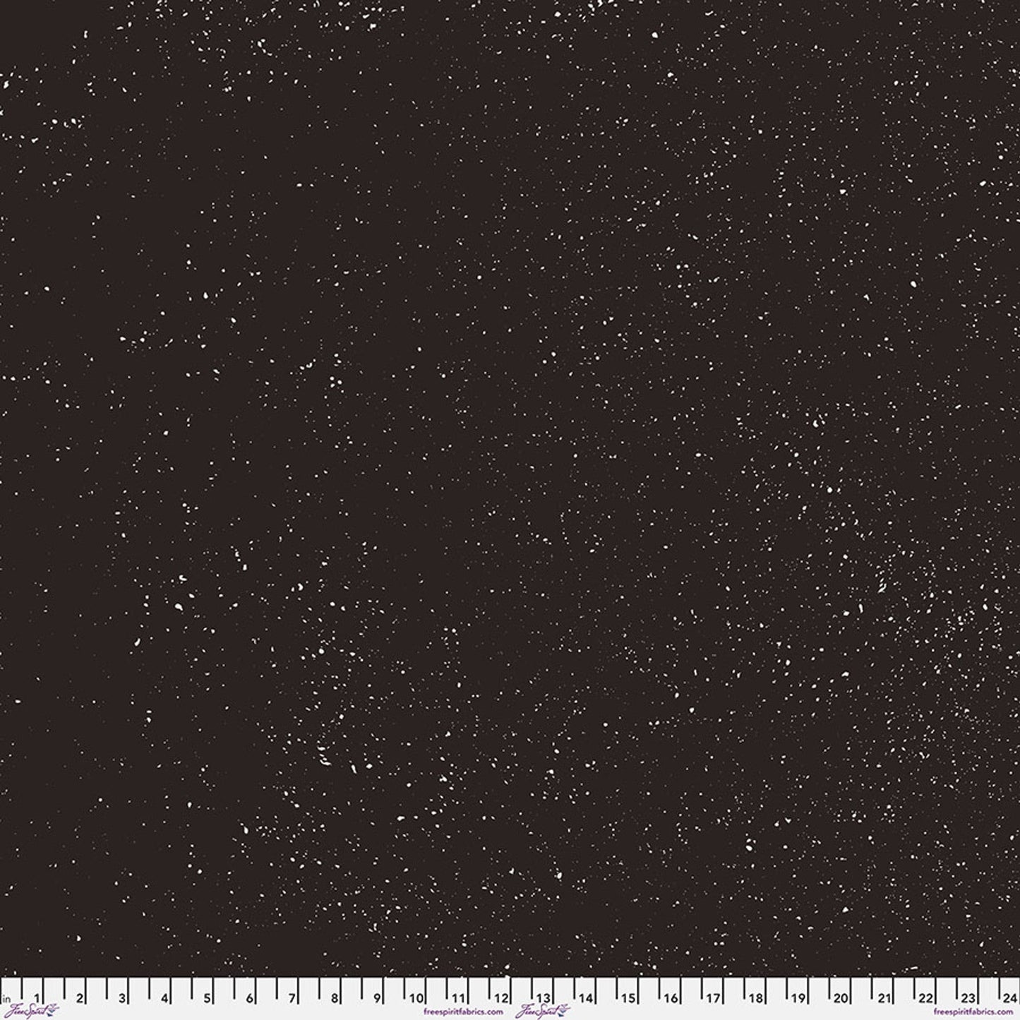 Enrapture par Giucy Giuce Particles - Tissu en coton onyx au mètre
