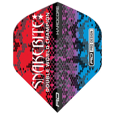 Peter Wright Standard Dart Flights - 3 Pack