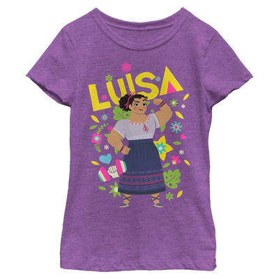 Camiseta recortada Luisa de Disney Encanto para niñas