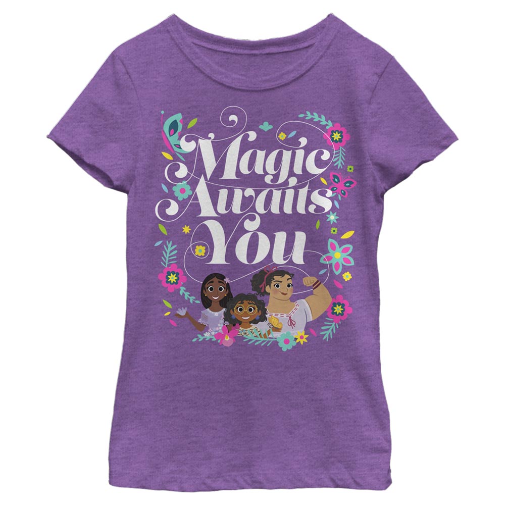 T-shirt Disney Magic Awaits pour fille