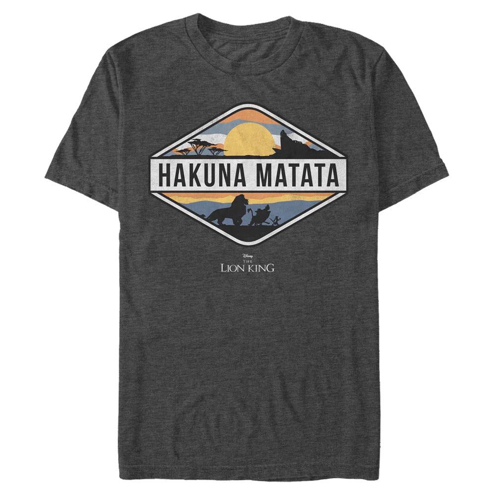 T-shirt Emblème Hakuna Matata pour Homme de Disney