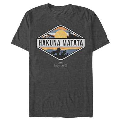 Camiseta Emblema Hakuna Matata de Disney para Hombre