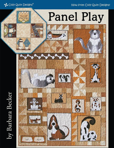 Panel Play Quilt Book by Barbara Becker