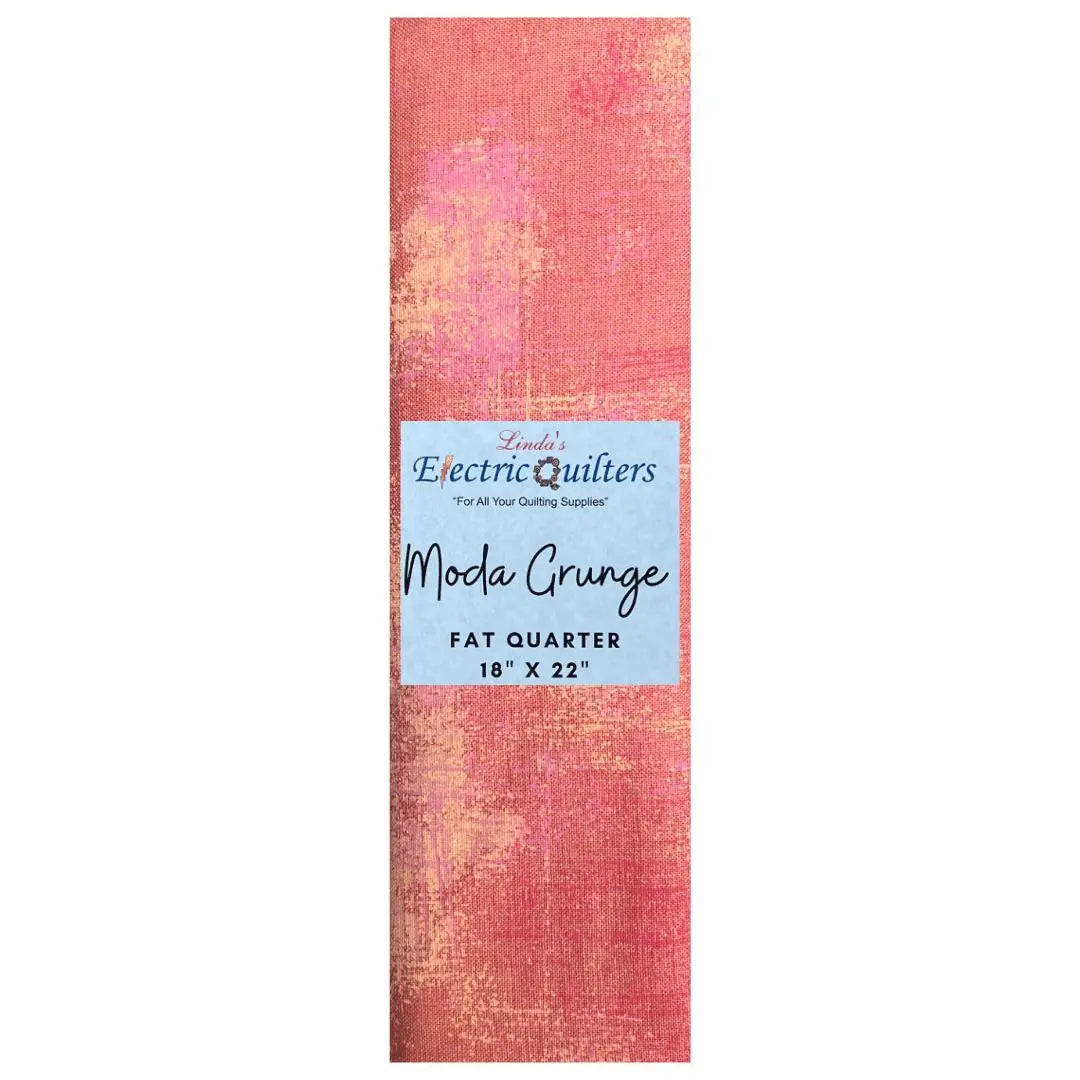 Papaya Punch Moda Grunge Fat Quarter - 100% Cotton