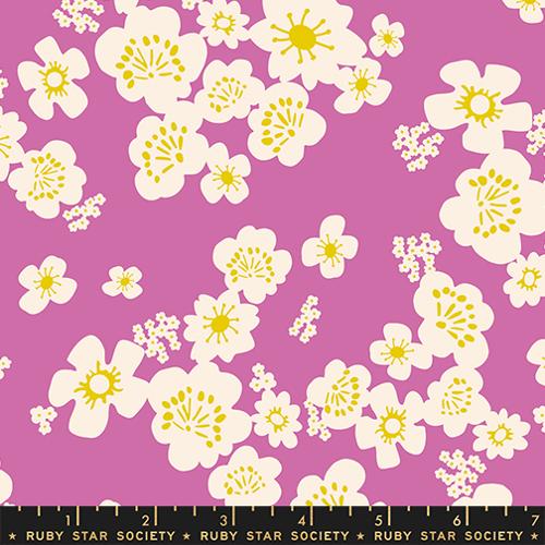 Paper Cuts 2 Heliotrope Lavender Cotton Fabric - 43"/44" Per Yard